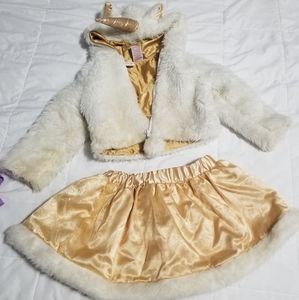 Adorable unicorn jacket and skirt
